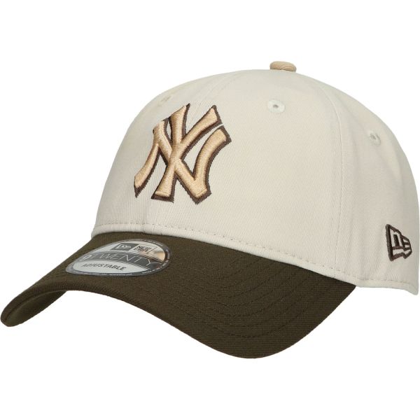 New Era 9Twenty Unisex Cap - New York Yankees stone walnut