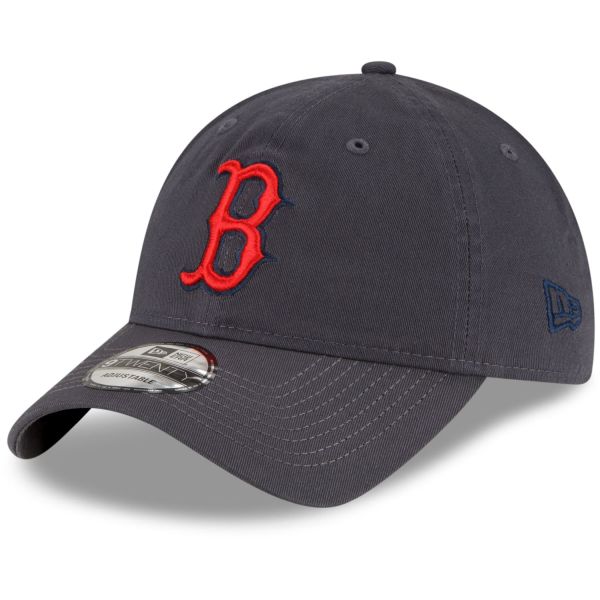 New Era 9Twenty Strapback Cap - Boston Red Sox charcoal
