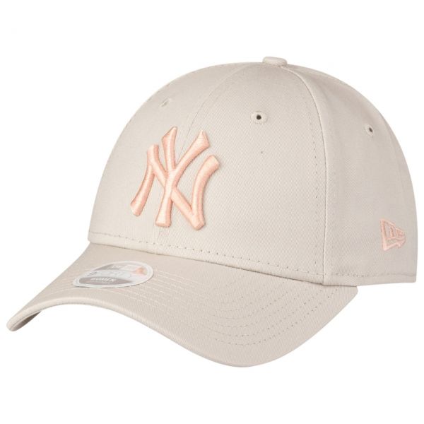 New Era 9Forty Damen Cap - New York Yankees stone / rose