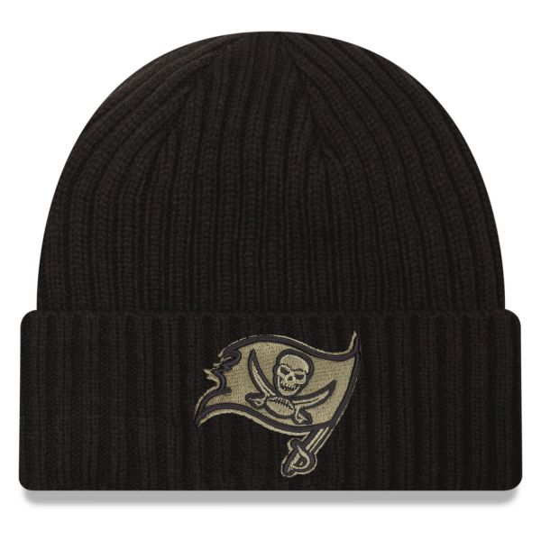 New Era Salute to Service Knit Beanie - Tampa Bay Buccaneers