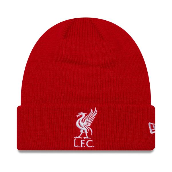 New Era Bobble Kids Winter Beanie - FC Liverpool red