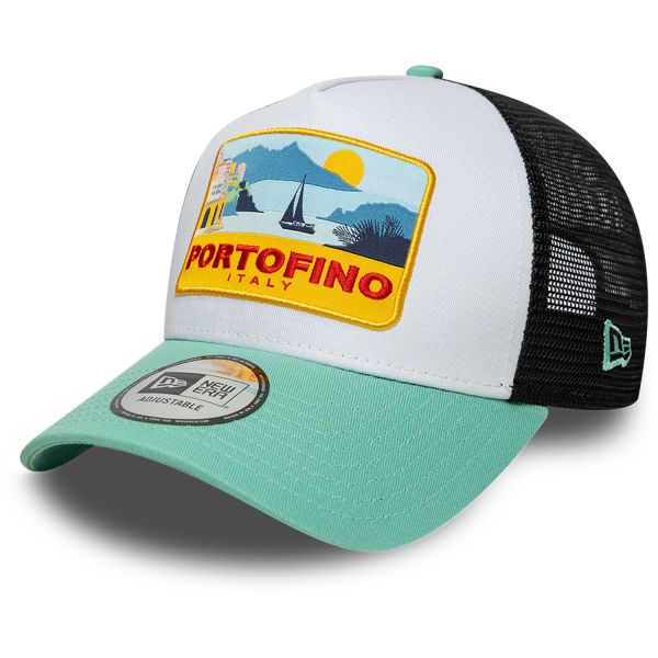 New Era A-Frame Mesh Trucker Cap - PORTOFINO Italy