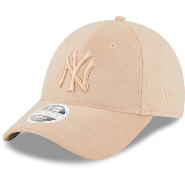 New Era 9Forty Femme Cap - VELOUR New York Yankees beige