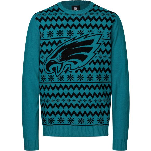 NFL Winter Sweater XMAS Knit Pullover - Philadelphia Eagles