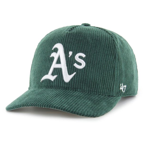 47 Brand Hitch Cap - THICK CORD Oakland Athletics green