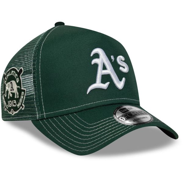 New Era A-Frame Trucker Cap WORLD SERIES Oakland Athletics