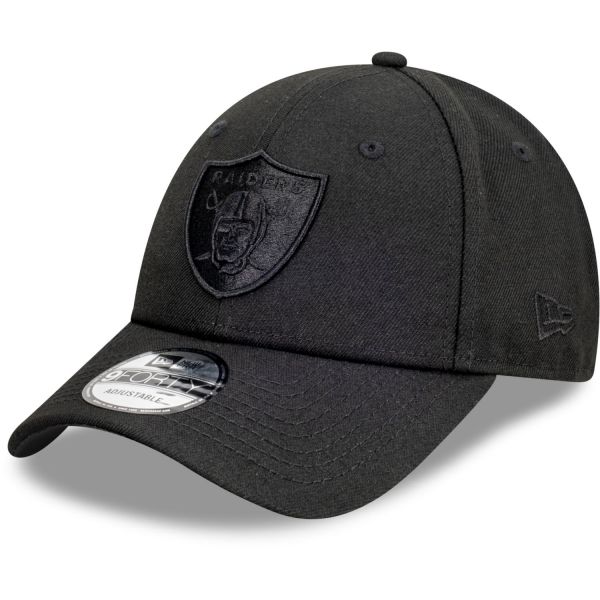 New Era 9Forty Snapback Cap - FULL BLACK Las Vegas Raiders