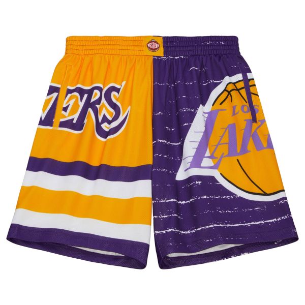 M&N Los Angeles Lakers JUMBOTRON 3.0 Basketball Shorts