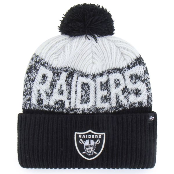 47 Brand Beanie Wintermütze - BONE CHILL Las Vegas Raiders