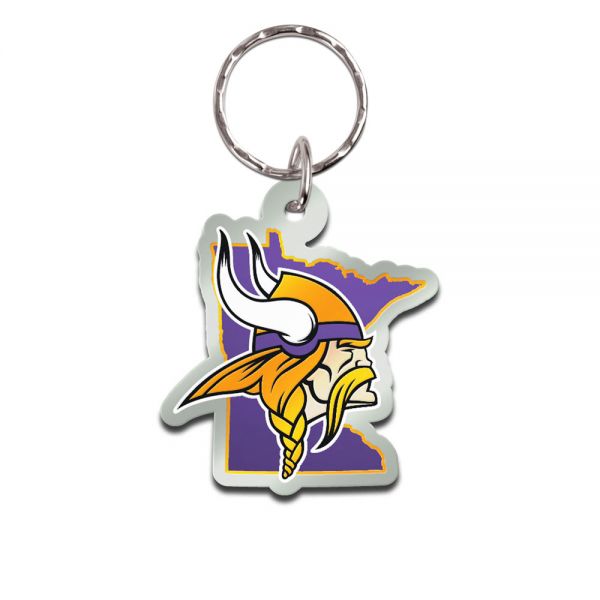 Wincraft STATE Schlüsselanhänger - NFL Minnesota Vikings