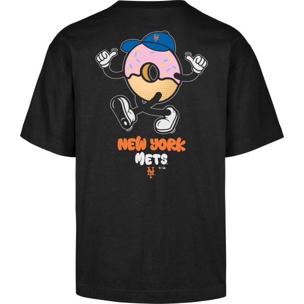 47 Brand MLB Shirt - CARTOON New York Mets schwarz