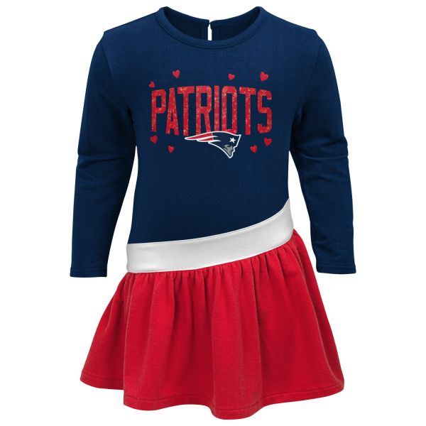 NFL Fille Tunique Jersey Robe - New England Patriots
