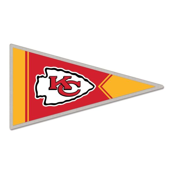 NFL Universal Bijoux Caps PIN Kansas City Chiefs Fanion