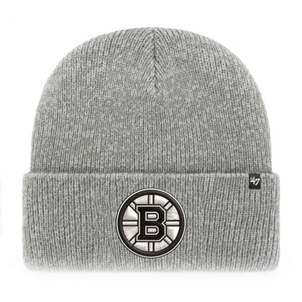 47 Brand Cuff Knit Beanie - FREEZE Boston Bruins