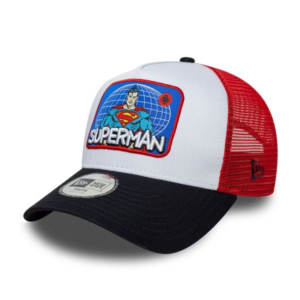 New Era Kinder Trucker Mesh Cap - SUPERMAN