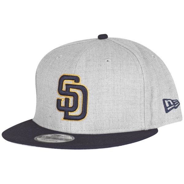 New Era 9Fifty Snapback Cap - HEATHER San Diego Padres grey