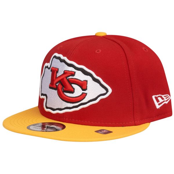 New Era 9Fifty Snapback Cap - XL LOGO Kansas City Chiefs rot