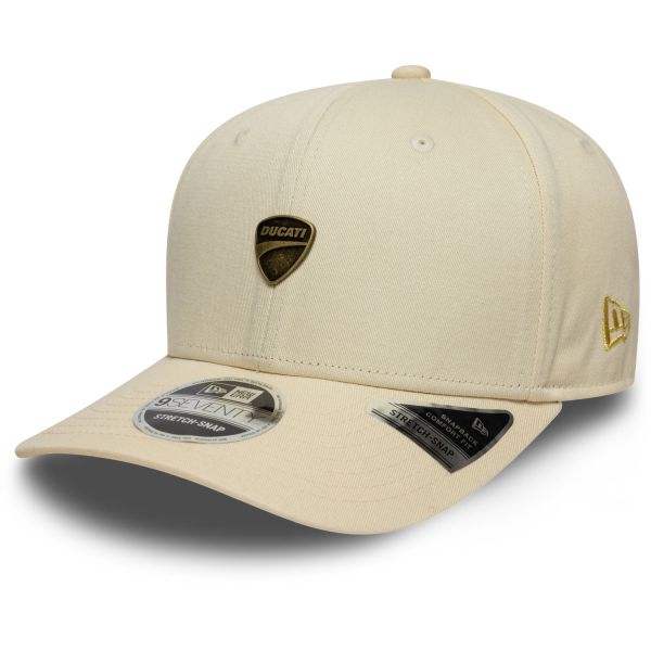 New Era 9Seventy Stretch-Snap Cap - DUCATI Motors Pin beige