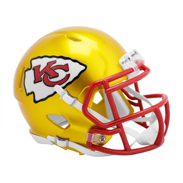 Riddell Speed Mini Football Helm - FLASH Kansas City Chiefs