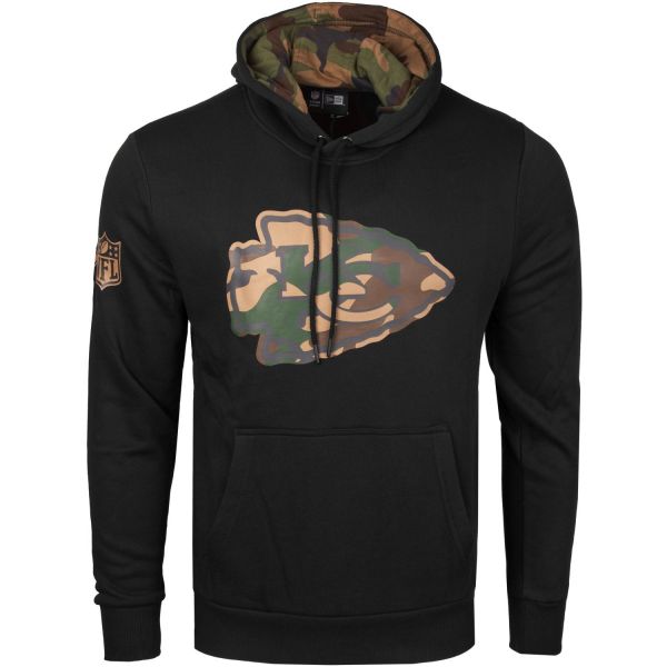 New Era Fleece Hoody - NFL Kansas City Chiefs black camo