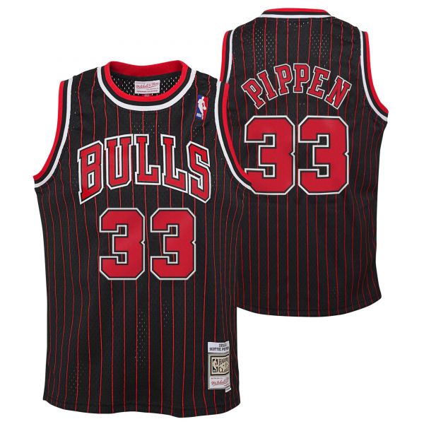 Swingman Enfants Jersey Chicago Bulls 1995-96 Scottie Pippen