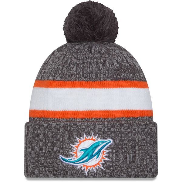 New Era NFL SIDELINE Bonnet Beanie - Miami Dolphins