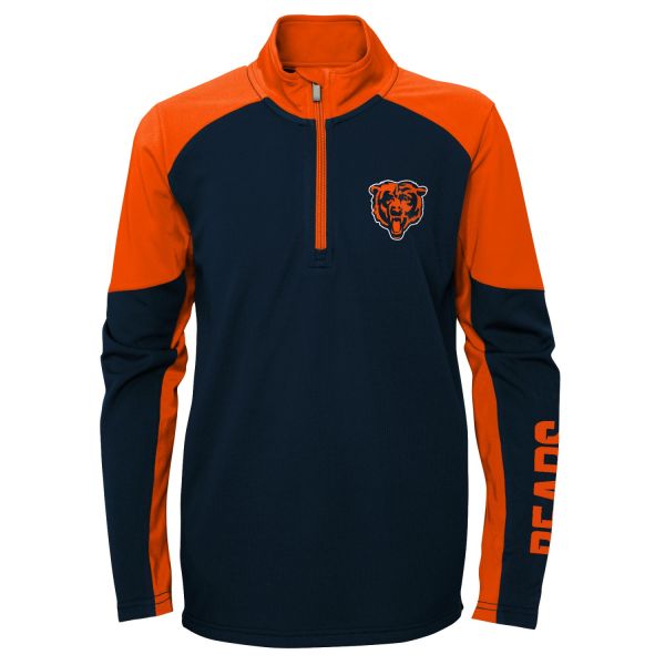Outerstuff NFL Kids Zip Pullover AUDIBLE Chicago Bears