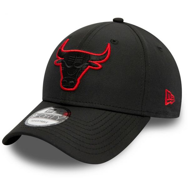 New Era 9Forty Cap - COLOUR POP Chicago Bulls noir