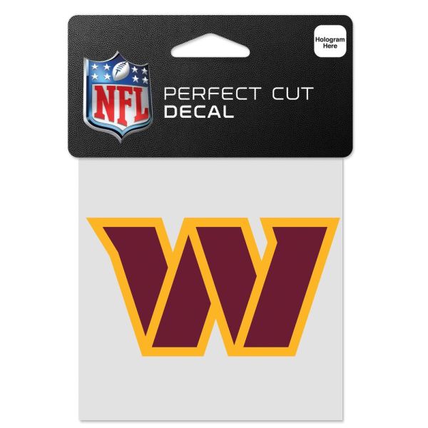 Wincraft Decal Sticker 10x10cm - NFL Washington Commanders