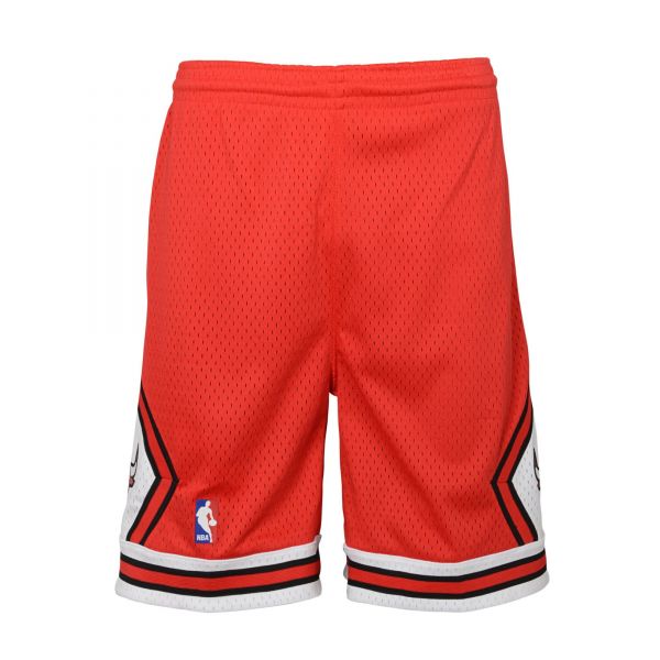 Kids Swingman Shorts NBA Chicago Bulls 1997-98 red