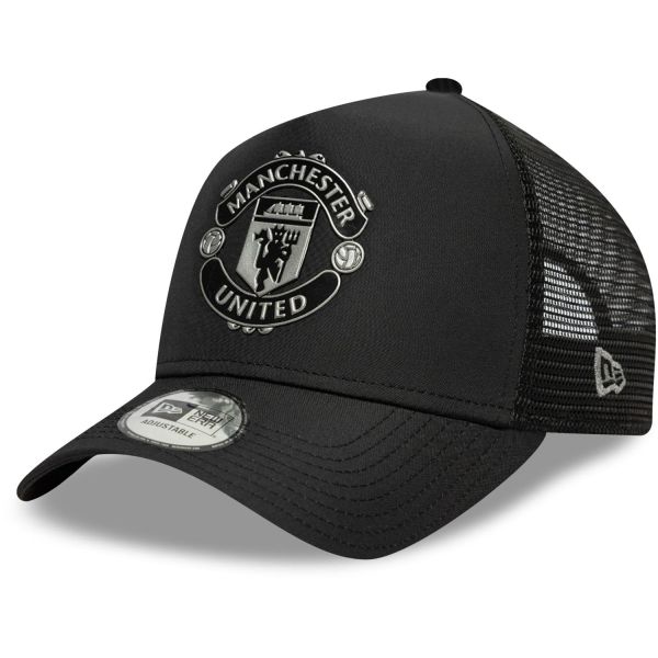 New Era A-Frame Mesh Trucker Cap - Manchester United schwarz