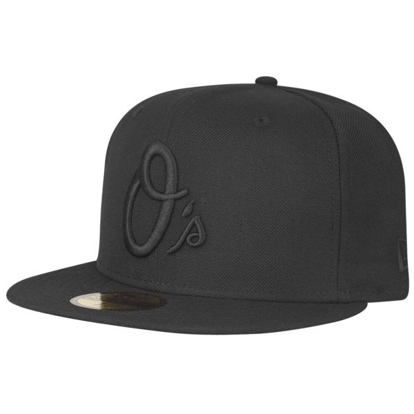 New Era 59Fifty Cap - MLB BLACK Baltimore Orioles