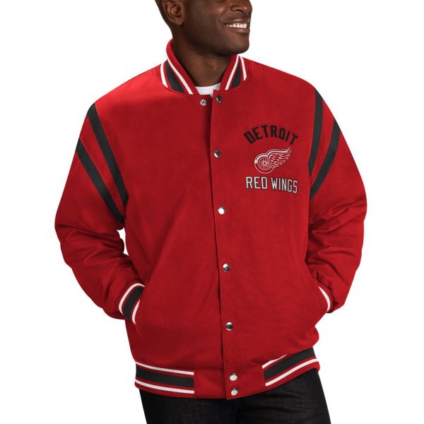 G-III Detroit Red Wings NHL Tailback Varsity Jacket