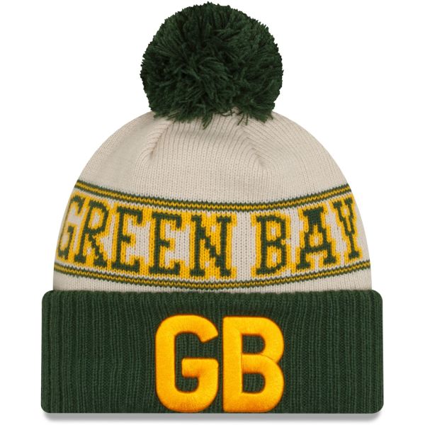 New Era NFL SIDELINE HISTORIC Knit Beanie Green Bay Packers