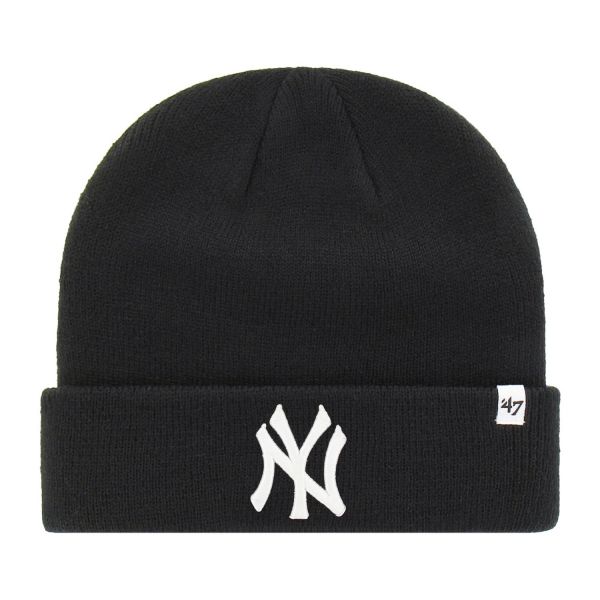 47 Brand Beanie Wintermütze - BASIC New York Yankees schwarz