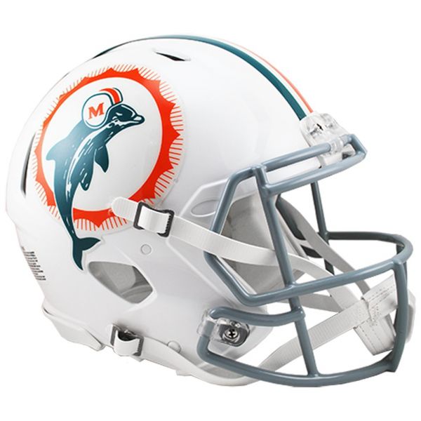 Riddell Speed Authentic Helm - NFL Miami Dolphins 1972