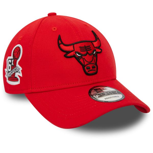 New Era 9Forty Strapback Cap - SIDEPATCH Chicago Bulls