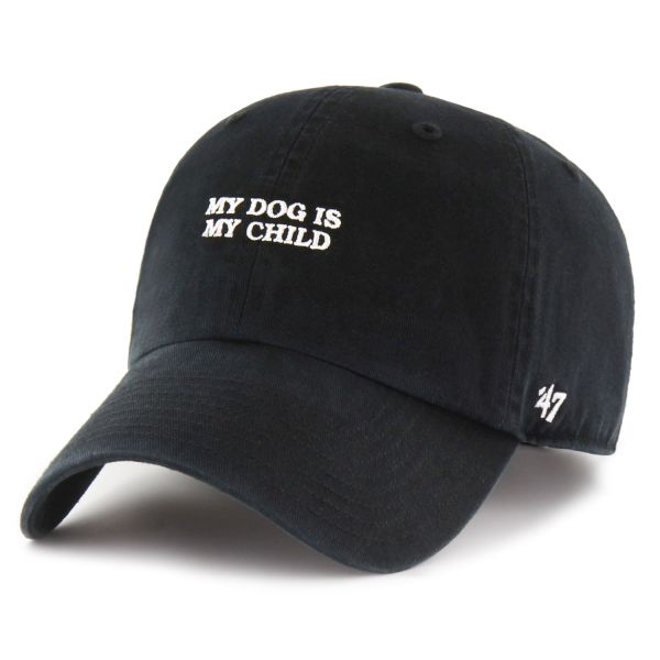 47 Brand Adjustable CLEAN UP Cap - SLOGAN My Dog is my child