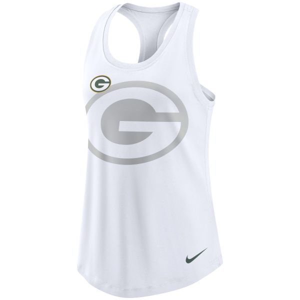 Nike Womens NFL Racerback Tank Top Green Bay Packers