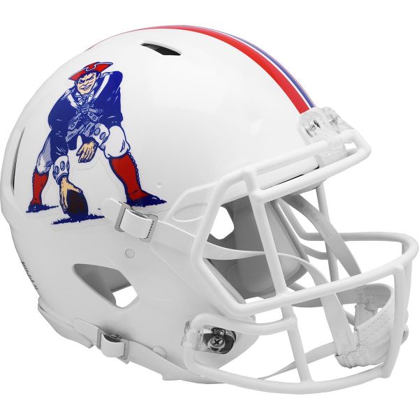 Riddell Speed Authentic Helmet New England Patriots 1982-89
