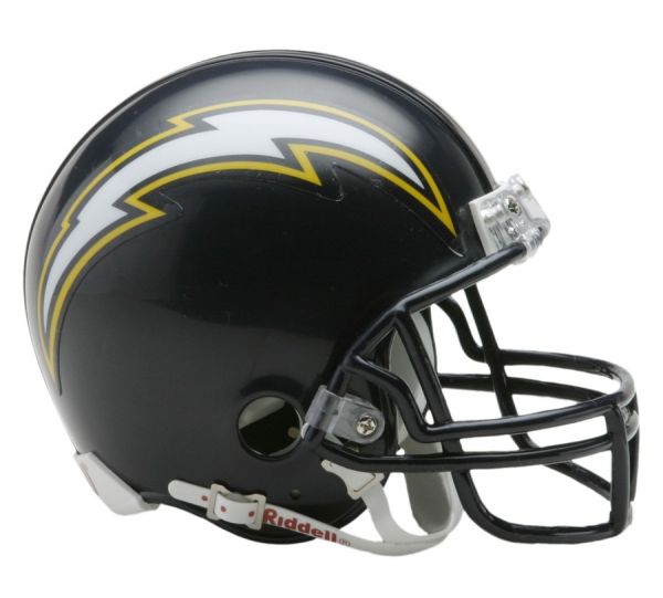 Riddell VSR4 Mini Football Helmet San Diego Chargers 88-06