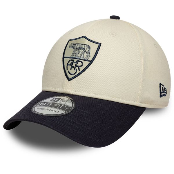 New Era 39Thirty Stretch Cap - AS Roma beige