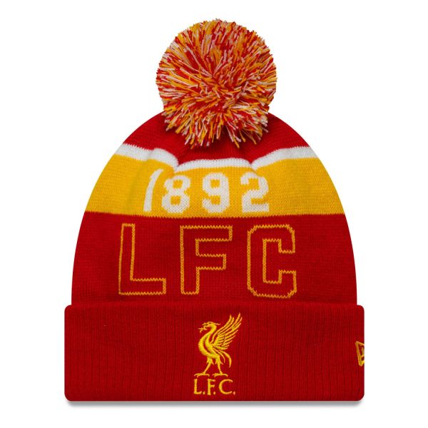 New Era Winter KIDS YOUTH Beanie - FC Liverpoot red