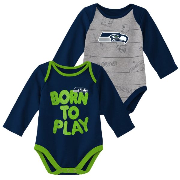 Outerstuff NFL Infant 2pcs Bodysuit-Set Seattle Seahawks