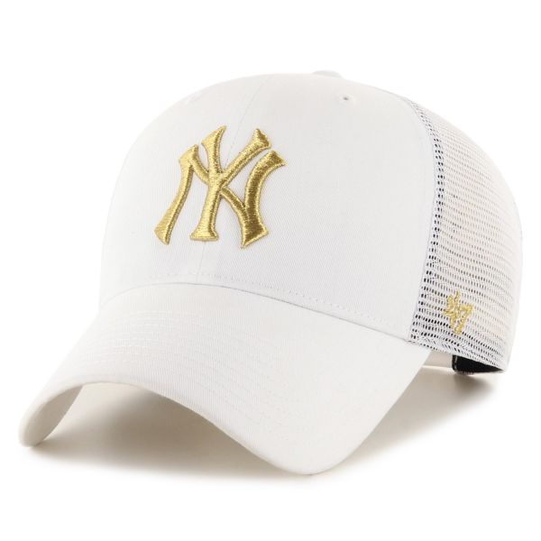 47 Brand Trucker Cap - BRANSON Metallic New York Yankees