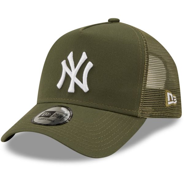 New Era A-Frame Trucker Cap - New York Yankees olive