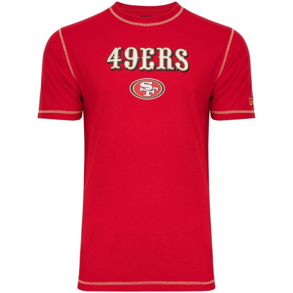New Era Shirt - NFL SIDELINE San Francisco 49ers rot