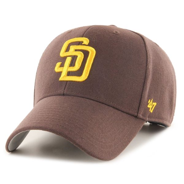 47 Brand Adjustable Cap - MLB San Diego Padres braun
