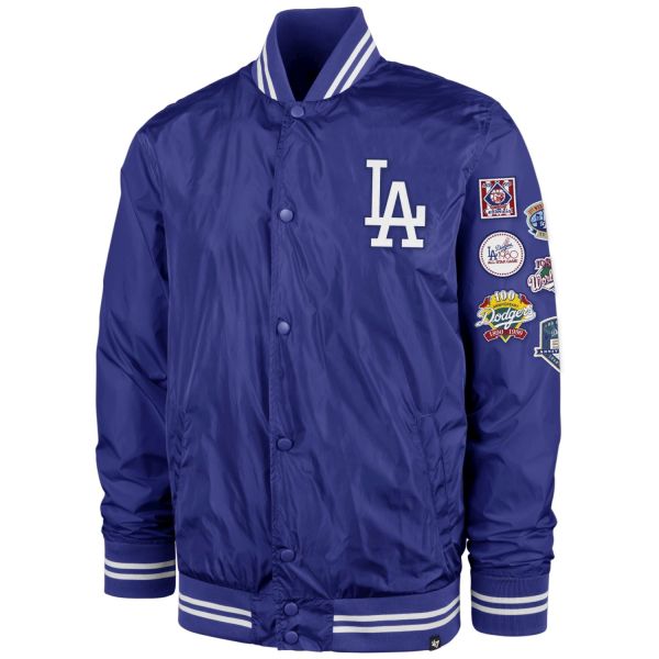 47 Brand Oversized Bomber Jacket - Los Angeles Dodgers