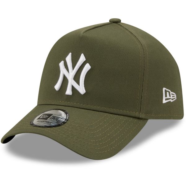 New Era E-Frame Trucker Cap - New York Yankees oliv